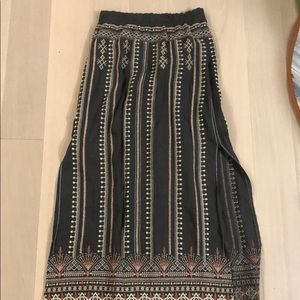 Johnny Was XS Skirt Woven Linen